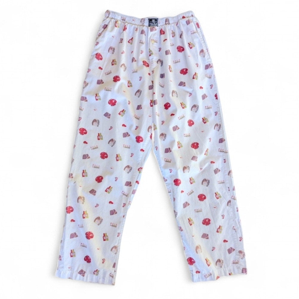 Ralph Lauren Men's Stadium Collection 1992 Re-release Pajama Pants P Wing Sz L